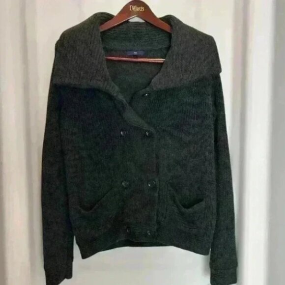 Gap chunky knit wool blend cardigan - Picture 1 of 2